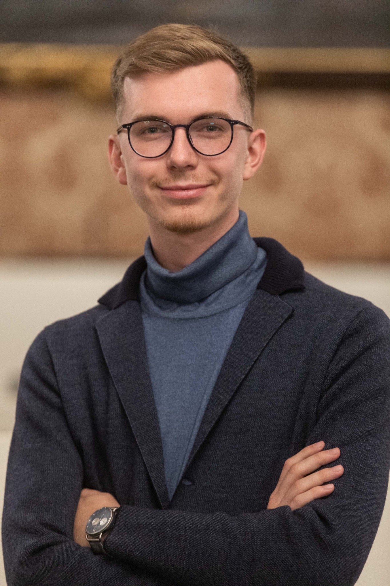 Andin Berisha, project manager and European Youth Delegate